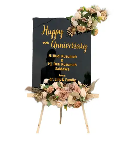 Papan Bunga Akrilik Kartabasuki