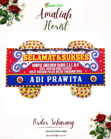 Papan Bunga Ucapan Selamat Kartabasuki