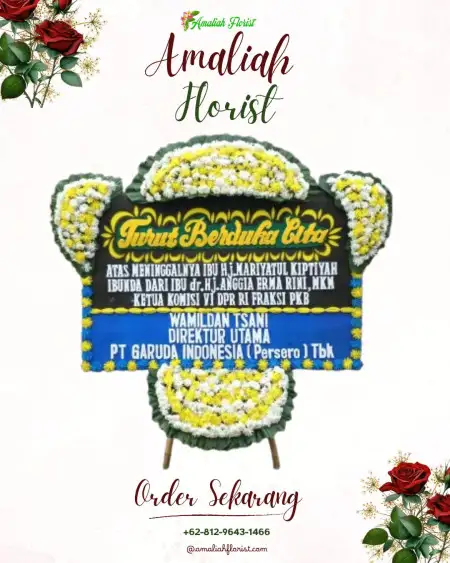 Papan Bunga Duka Kartabasuki